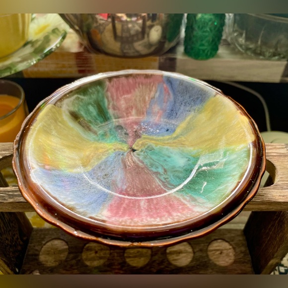 Vintage Tilso Hand Painted Original Pottery Dish Made In Japan - Picture 11 of 14